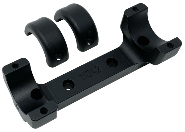 DNZ 11042 Game Reaper Scope Mount/Ring Combo - Matte Black 1"