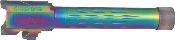 Threaded ChameleonFaxon Flame Flute Barrel for Glock 19 9mm