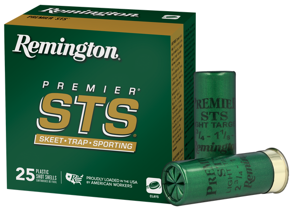 Remington Premier STS 12 Gauge 2.75" 7.5 Shot Ammo - 25 Rounds per Box