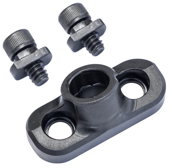 Angled QD Mount by Sons Of Liberty Gun Works - Black 4140ANGLEDSOCKET