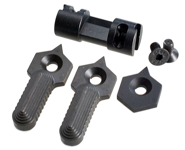 ARHS6090 Hex 3 In 1 Ambidextrous Selector Switch for AR-Platform, Black Steel, 60/90 Degree