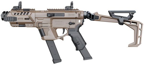 Recover Tactical P-IX+Basic PG9 Folding Stock with Metal Front Guard in Tan