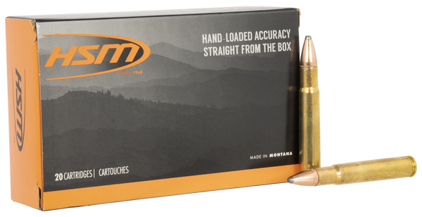 HSM 35 Whelen 200 gr JSP Ammo - 20 Rounds per Box