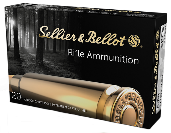 Sellier & Bellot 7x64mm Brenneke 173gr SP Ammo - 20 Rounds