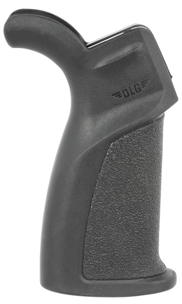 NcStar DLG-138 Beavertail Grip with Core Black Rubber for AR-15 Rifles