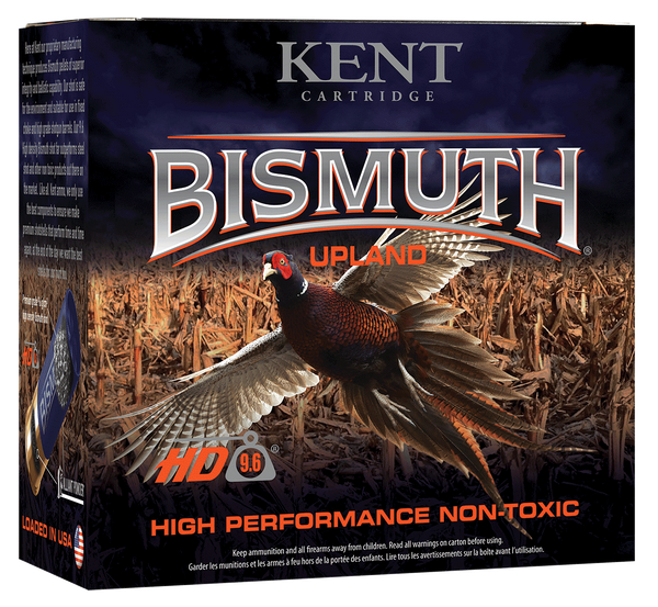 Kent Cartridge Bismuth Upland 12 Gauge 3" 1.5 oz #5 Shot 25/Box