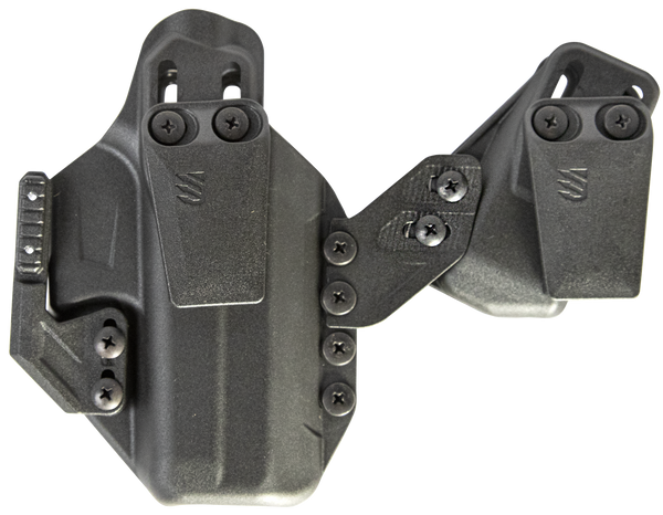 Blackhawk Stache IWB Kit for Glock 48 - Ambidextrous Black Polymer Belt Clip