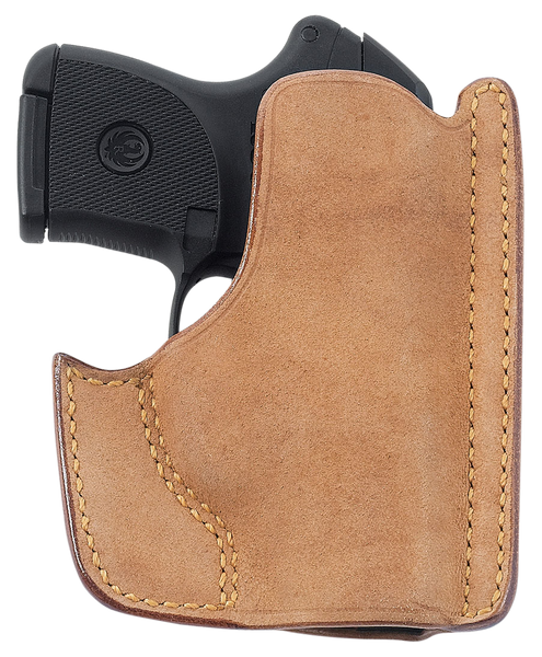 Galco PH838 Front Pocket Holster for Glock 42/Sig P365 - Ambidextrous Natural Horsehide