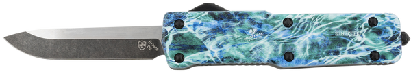 Templar Knife SZMOS321: Premium 3" OTF Drop Point with Mossy Oak Seafoam Handle