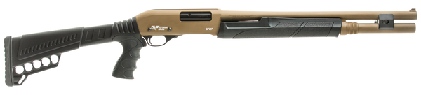 GFORCE GF2P12 12GA Shotgun with 20" Barrel, Picatinny Rail, FDE Finish, 7+1 Capacity