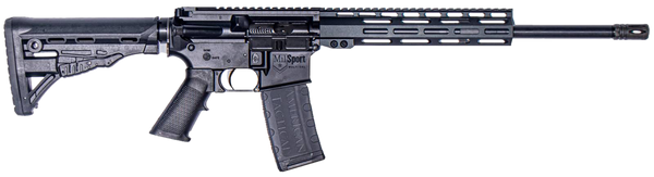 ATI ATIG15MS300ML10 MilSport 300 Blackout Rifle with 16" Threaded Barrel and 10" M-LOK Handguard