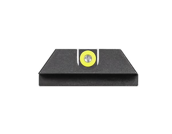 Night Fision Tritium Night Sights for Glock 42/43/43X - Green Tritium Yellow Outline Front, Black Rear