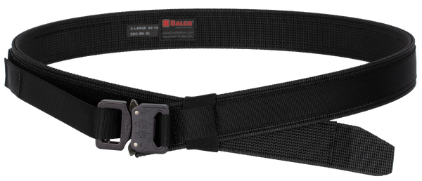 Galco EDCBKXL Everyday Carry Belt - Black Nylon, 42"-46", 1.50" Wide, Buckle Closure