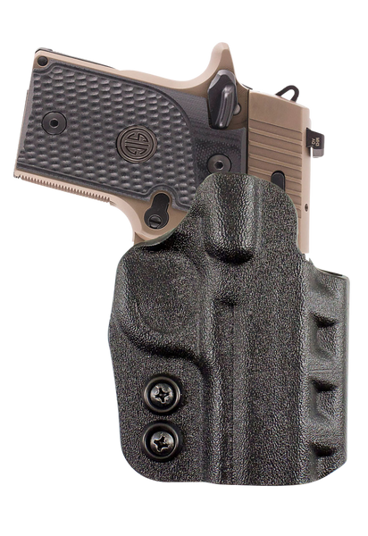 DeSantis Gunhide Cazzuto OWB Black Kydex Paddle Holster for Ruger 57 - Right Handed