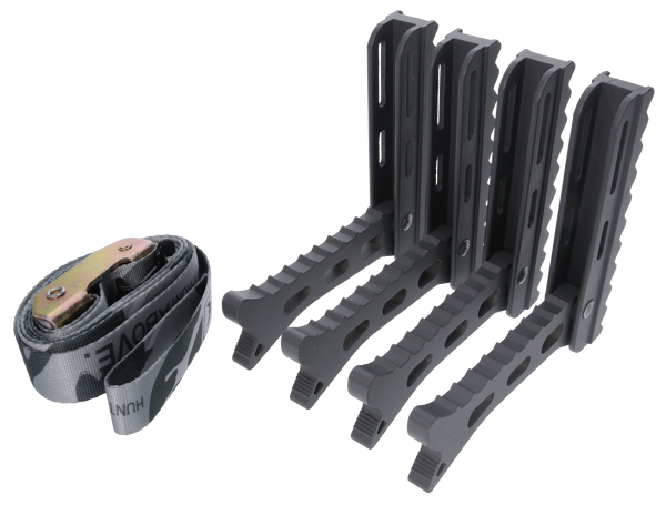 Hawk Helium Steps 4-Pack - Black Aluminum