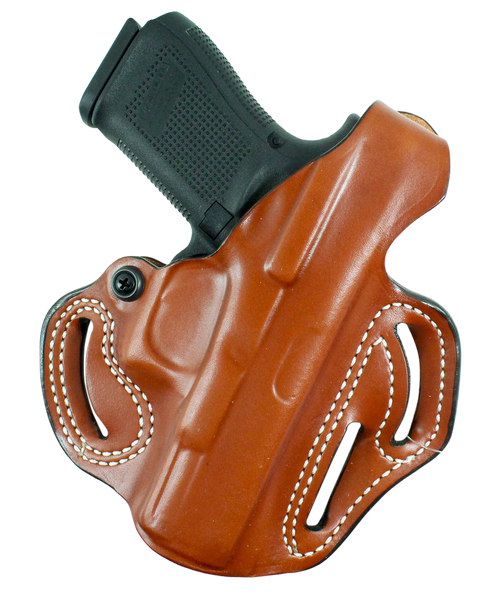 DeSantis Gunhide Tan Leather OWB Holster for Glock Models - Right Hand