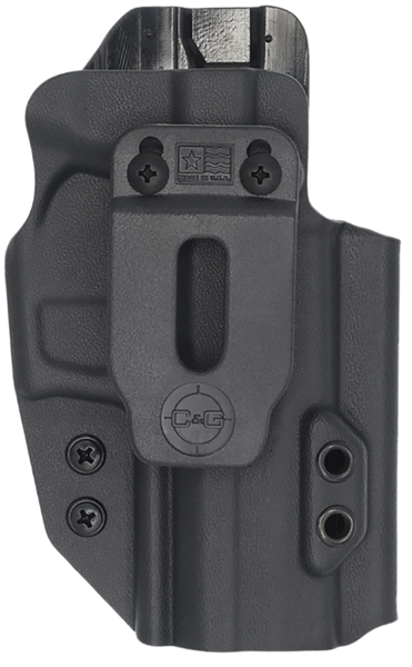 C&G Holsters Covert IWB Black Kydex Belt Clip for Sig P320C