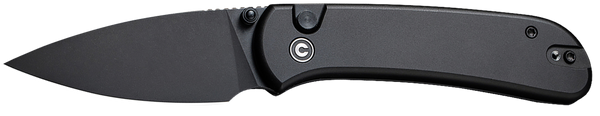 Civivi Qubit Folding Knife with Black Stonewashed Blade and Aluminum Handle