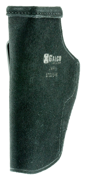 Galco STO224B Stow-N-Go IWB Black Leather Holster for Glock 31/17/22 Gen1-5, Right Hand Belt Clip Mount