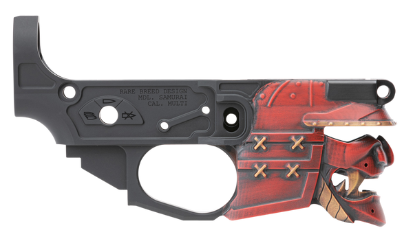 Spikes STLB630-PH Samurai AR-15 Lower Receiver Multi-Caliber 7075-T6 Aluminum Black Anodized