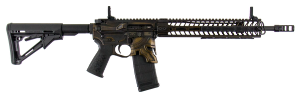 Spikes STR5610M2R Spartan Rifle 5.56 NATO 16" Bronze Cerakote with Magpul CTR Stock