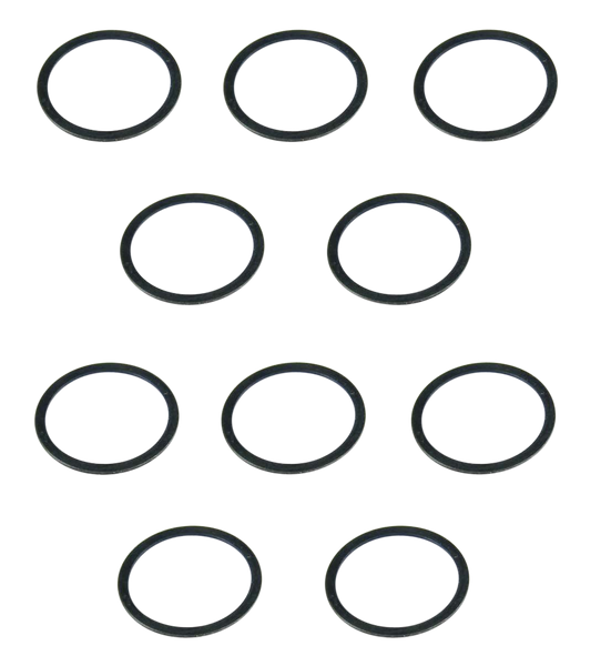 TacFire AR15 Black Barrel Nut Shim Pack - 10 Pieces