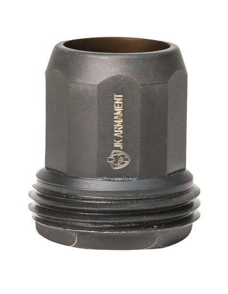 JK Armament 12 Gauge 17-4 Stainless Black Muzzle Device 7/8x32 TPI