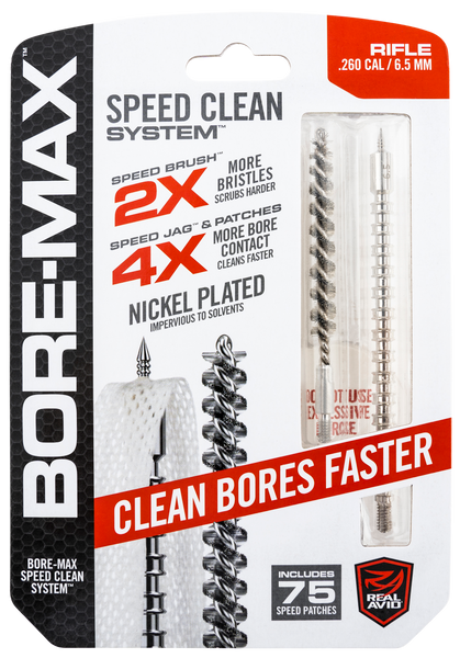 Real Avid Bore-Max Speed Clean Set for 6.5mm Rifles