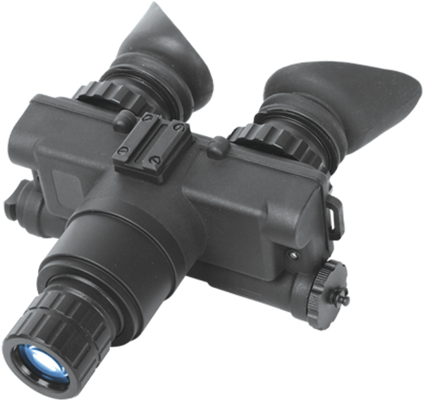 ATN NVG7-2W Night Vision Goggles, Gen 2+ White Phosphor, Matte Black, 1x26mm, 50-57 Ip/mm Resolution