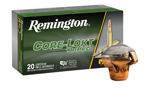 Remington Core-Lokt Tipped 30-06 Springfield 150gr Ammunition - 20 Rounds per Box