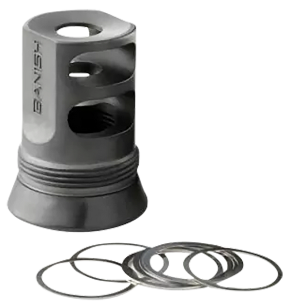 Banish 4578 Muzzle Brake for Banish 30 Gold 1/2x28 by Silencer Central