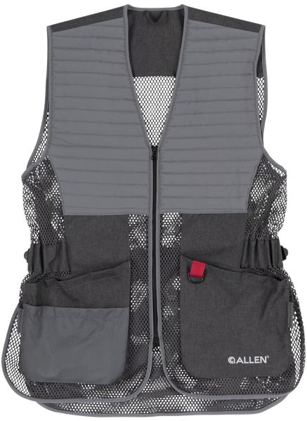 Allen 7911 Gray Shooting Vest XL/XXL for Competitors