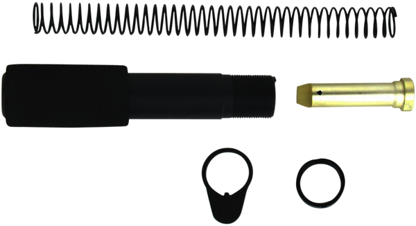 TacFire MAR049A AR15 Buffer Tube Kit in Black for AR-15