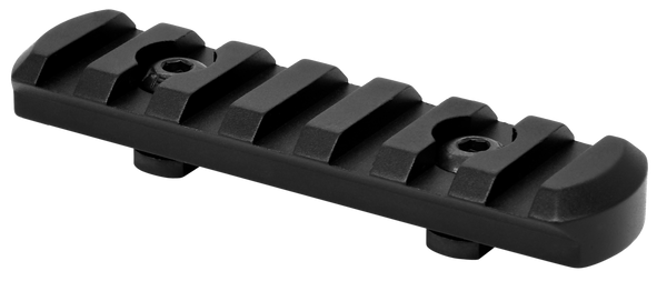 Warne 6203M M-LOK 7-Slot Black Anodized Aluminum Rail