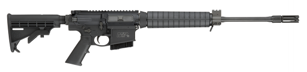 Smith & Wesson M&P10 Optic Ready .308 Win/7.62 NATO Rifle - MD Compliant, 10+1 Capacity, 18" Barrel, Black Finish