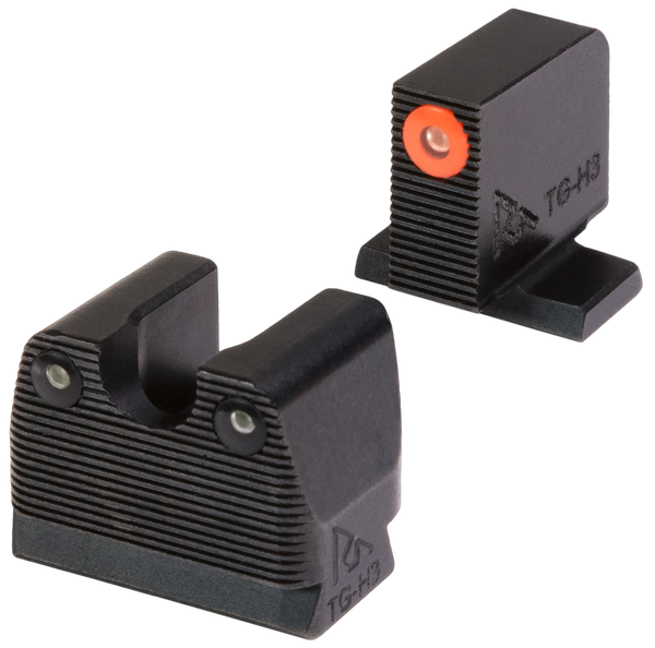 Rival Arms SIG Sauer Night Sights with Green Tritium and Orange Outline Front