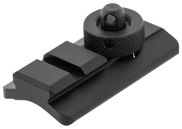 Leapers TLBPAD1 Swivel Stud Adapter with Picatinny Rail Mount in Matte Black
