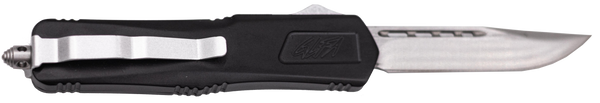GLFA Medium 3.50" OTF Knife with Black Cerakote Aluminum Handle