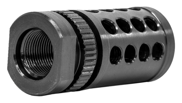GrovTec US Inc GTHM317 G-Nite Flash Suppressor for 223 Cal, Black Nitride Steel, 1/2"-28 tpi Threads