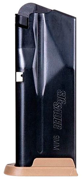 Sig Sauer P365 9mm Luger 10-Round Magazine, Coyote Brown Steel