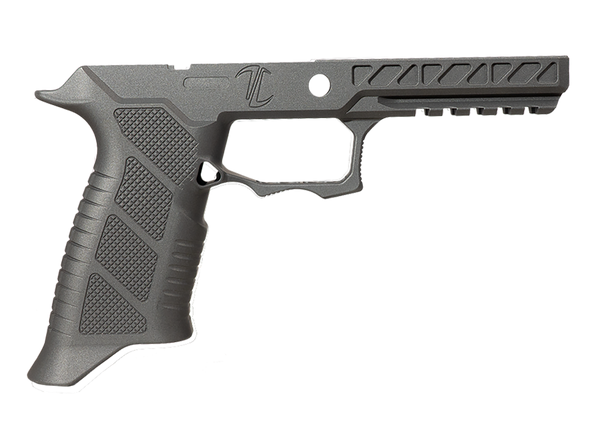 Timber Creek Outdoors Pro Grip Module for Sig P320 - Tungsten Gray SSP320PROGMT