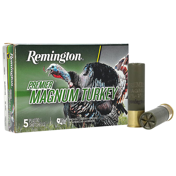 Remington Premier Magnum Turkey 10 Gauge Shotgun Shells - 5 Pack