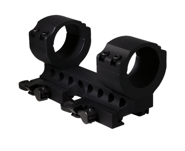 Samson 34mm DMR Scope Mount with 0" Offset - Black Anodized