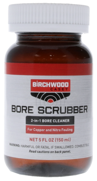 Birchwood Casey Bore Scrubber 2-in-1 Cleaner, 5 oz Bottle