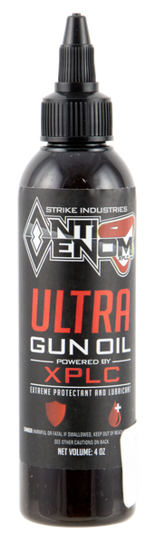 Strike Industries VMULTRA Anti Venom Gun Oil 4 oz Squeeze Bottle