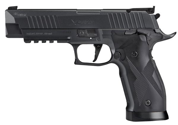 Sig Sauer P226 X-Five CO2 Air Pistol, .177 Caliber, 20+1 Capacity, Black Polymer Grips