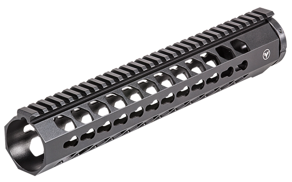 Firefield Edge 12" Keymod Handguard for AR-15 - 6061-T6 Aluminum, Black Matte Finish