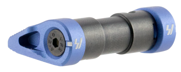 Ambidextrous Blue Anodized Aluminum Flip Switch for AR Platform - 60/90 Degree Adjustment