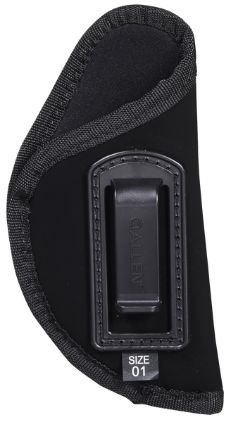 Allen 44601 IWB Conceal Carry Holster, Size 01, Black Ultrasuede, Medium Frame Autos, Right Hand