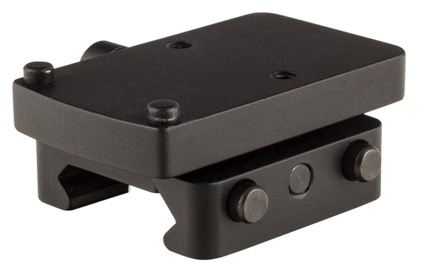 Trijicon AC32077 RMR/SRO Low Weaver Mount - Black Anodized Finish